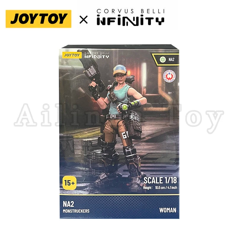 JOYTOY 1/18 Action Figure Infinity NA2 Monstruckers #2 Woman Anime Model Toy