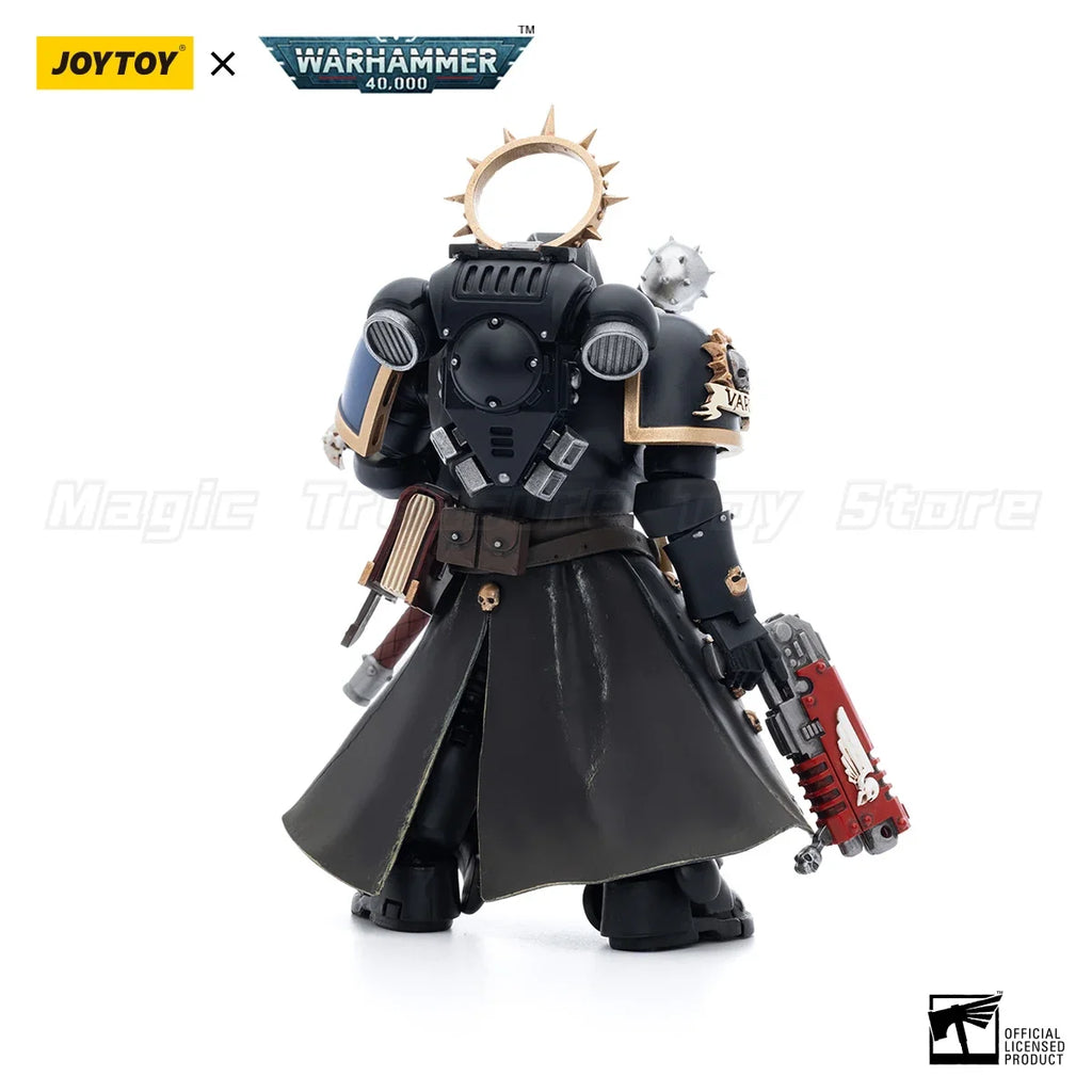 【MT】JOYTOY 1/18 Action Figure Warhammer 40K Ultramarines Primaris Chaplain Brother Varus Model Toy Gift