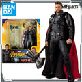 BANDAI Original S.H.Figuarts Avengers: Infinity War - Thor Anime Action Figures Toys for Boys Christmas Gift Collectible Model