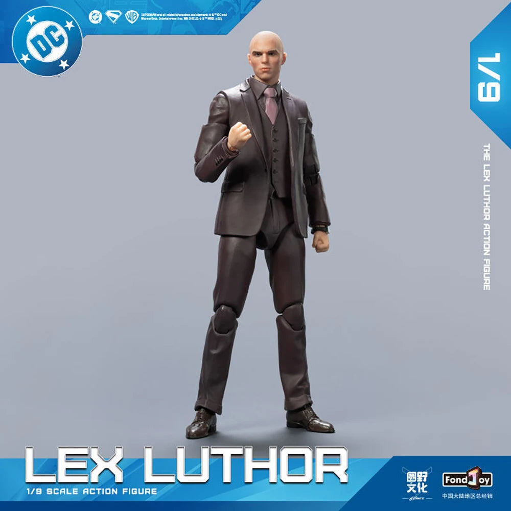 New Original FONDJOY DC Lex Luthor Action Figures Movie Collectible Model Desktop Ornament Creative Christmas Gifts for Boys