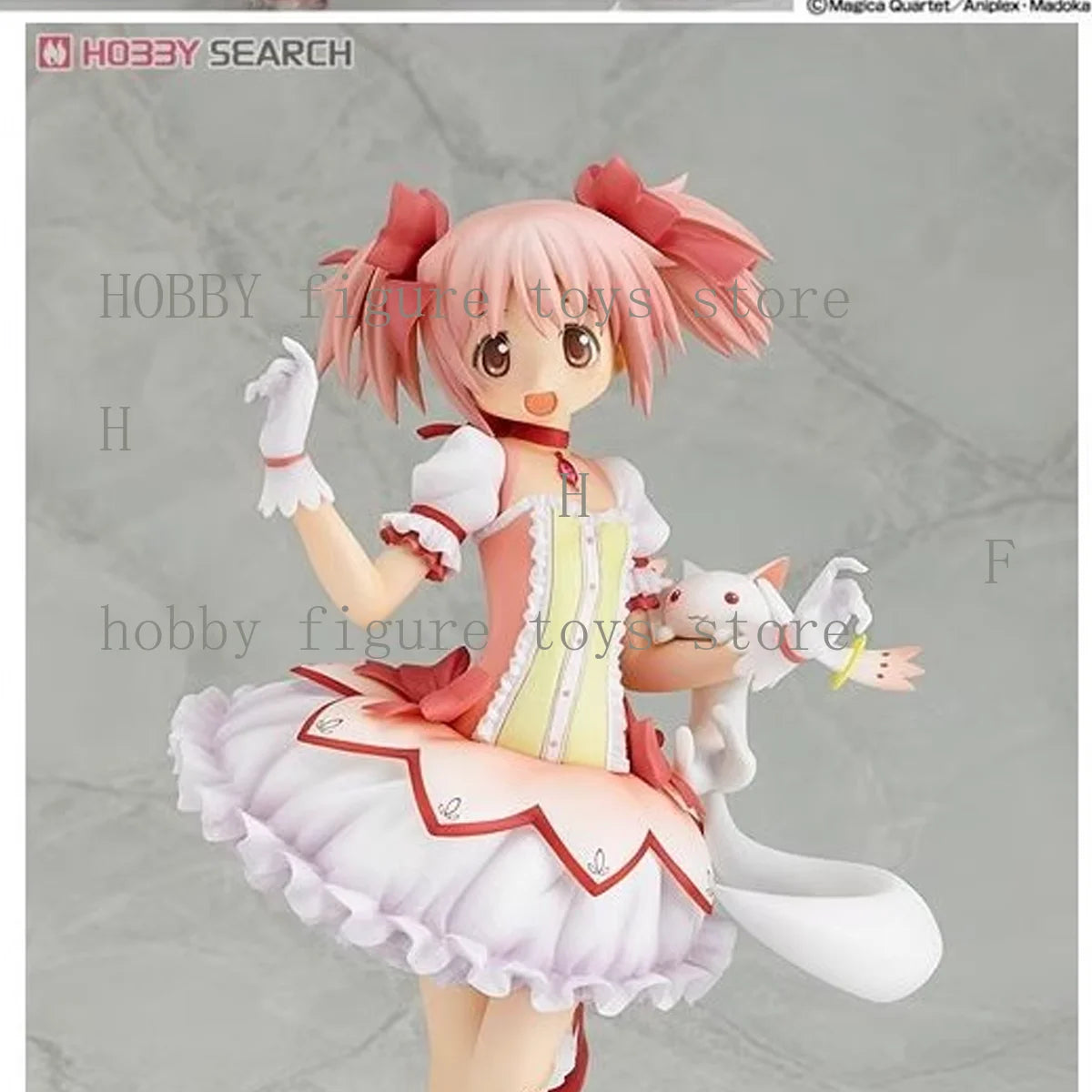 Good Smile Original GSC 1/8 Puella Magi Madoka Magica Kaname Madoka Combat Suit Anime Action Figures for Hobby Kids Model Gifts