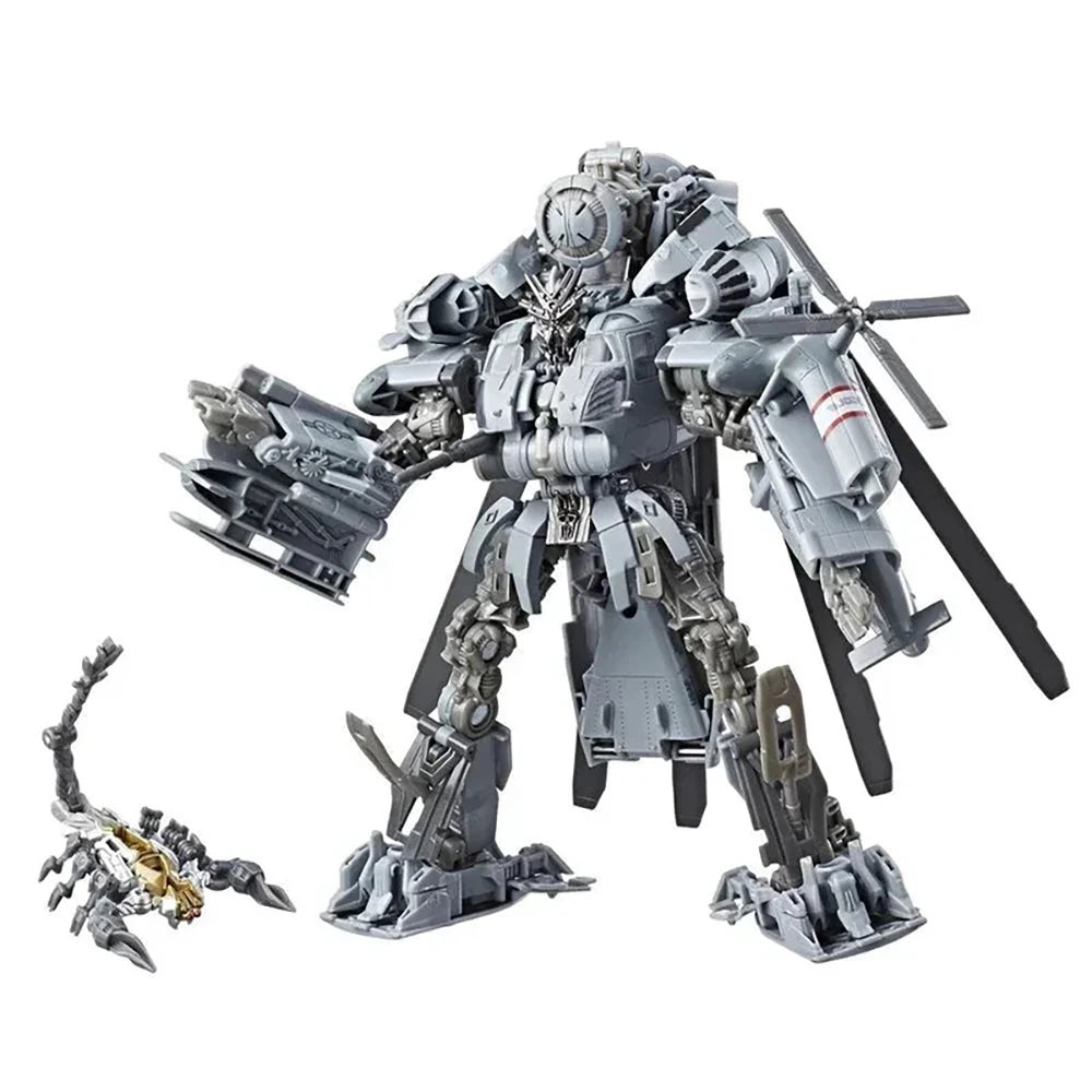 [In-Stock] Hasbro Transformers SS-08 Blackout & SS-73 Grindor 21.5cm Leader Class Collectible Action Movie Figure Model Toys
