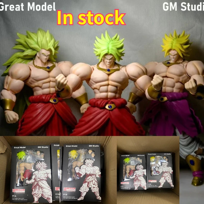 Great Model GM Studio New Beast God Kong Dragon Ball SHF Broli Super Saiyan Nordic God Fenrir B010L B011L B012L Action Toys
