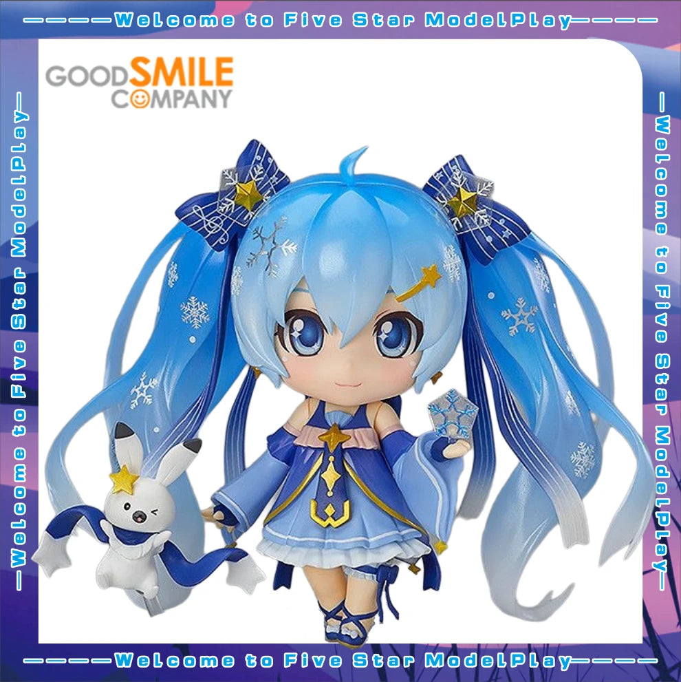 In Stock  GSC NENDORON 701 VOCALOID Hatsune Miku Yuki Hatsune 2017 Action figures Anime  Model Toys Gifts