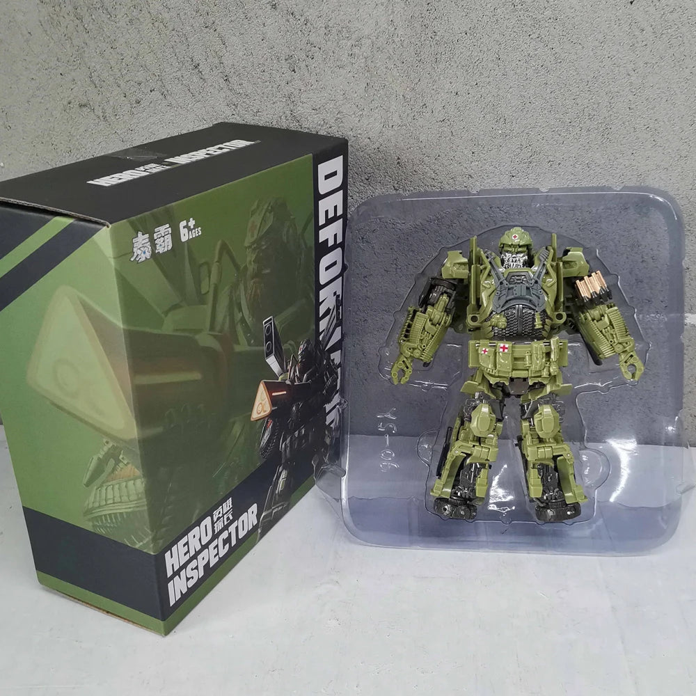 AOYI Hound YS06 Transformation Toys BMB Ratchet YS-06 18cm Autobot Warrior Robot  Action Figure Model