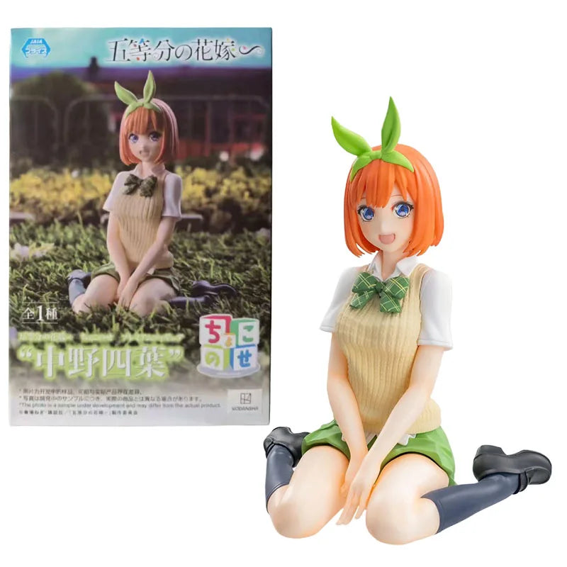 SEGA Genuine Premium The Quintessential Quintuplets Anime Character Nakano Miku Kids Christmas Gift Collection Action Toys Model