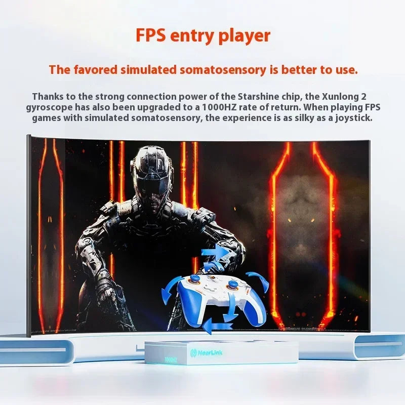 BIGBIGWON Blitz 2 TMR Star Flash Game Handle 2000HZ NS PC Steam Game Wireless Bluetooth Custom Gamepads Controllers Gaming Gifts