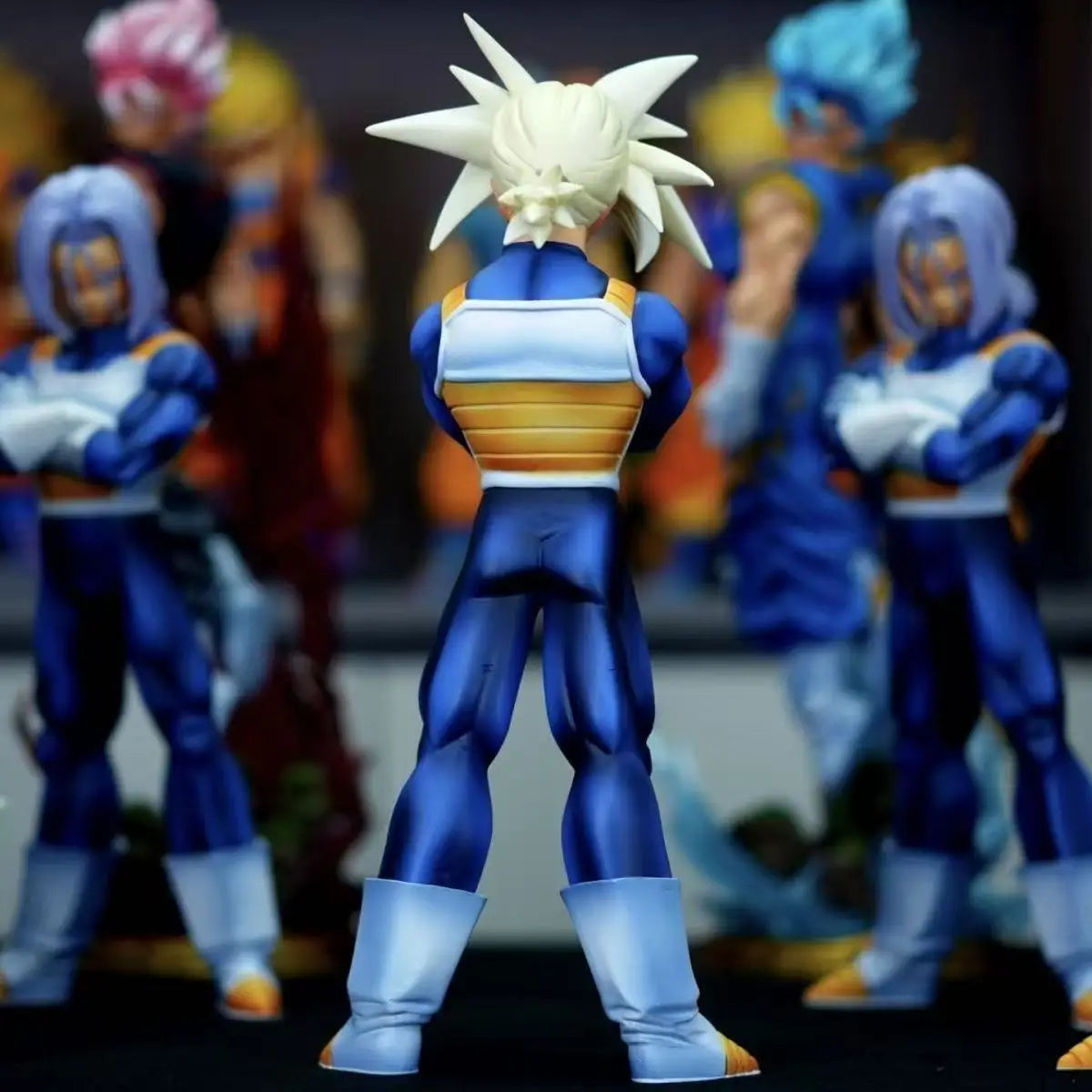 Anime Dragon Ball Z Super Trunks Figure Replaceable Heads Future Trunks Action Figures Pvc Statue Collection Model Toy Gifts