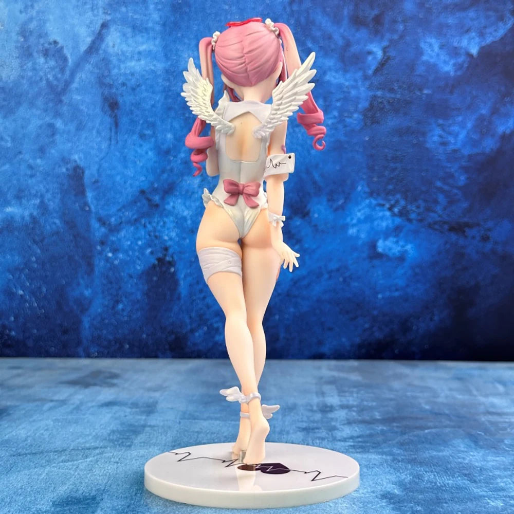 Bibi Buttons Tsukuyomi Riko Anime Nurse Girl 1/6 Scale PVC Action Figure Adult Collectible Model Doll Toy Gift