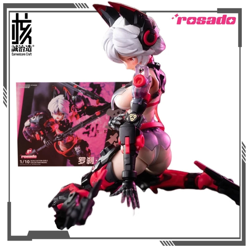 Rosa Plan Original ROSADO SeriesRosha Feihu - SEKIKO Anime Action Figure Assembly Model Toys Collectible Model  for Boys
