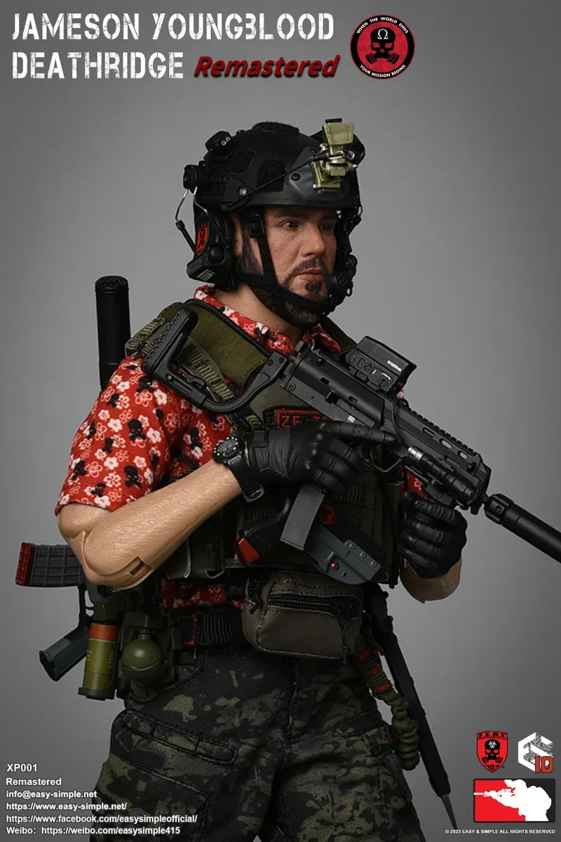 In Stock Easy&Simple ES XP001 1/6 ZERT Reset Version Mobile Soldier Action Figure Model Toys Gifts
