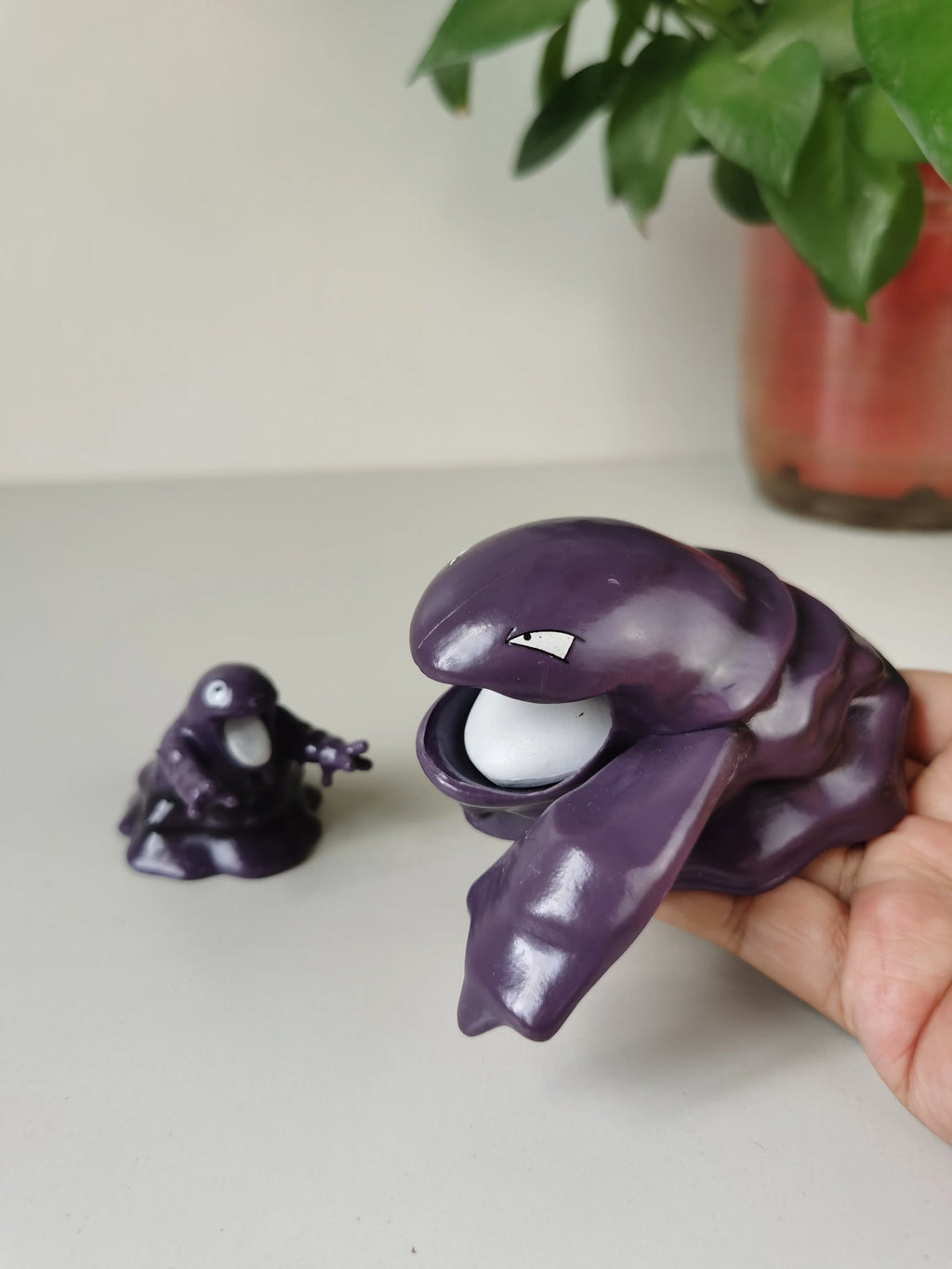 Poemon Muk Anime Figure 4cm Grimer Statue Cartoon Mini Grimer Figurine Models Collect Decor Pendant Doll Model For Kid Toys Gift