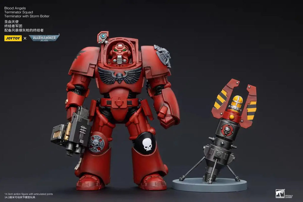 【JOYTOY】Warhammer 40K Blood Angels Terminator Squad 1/18 Action Figure Model Toy
