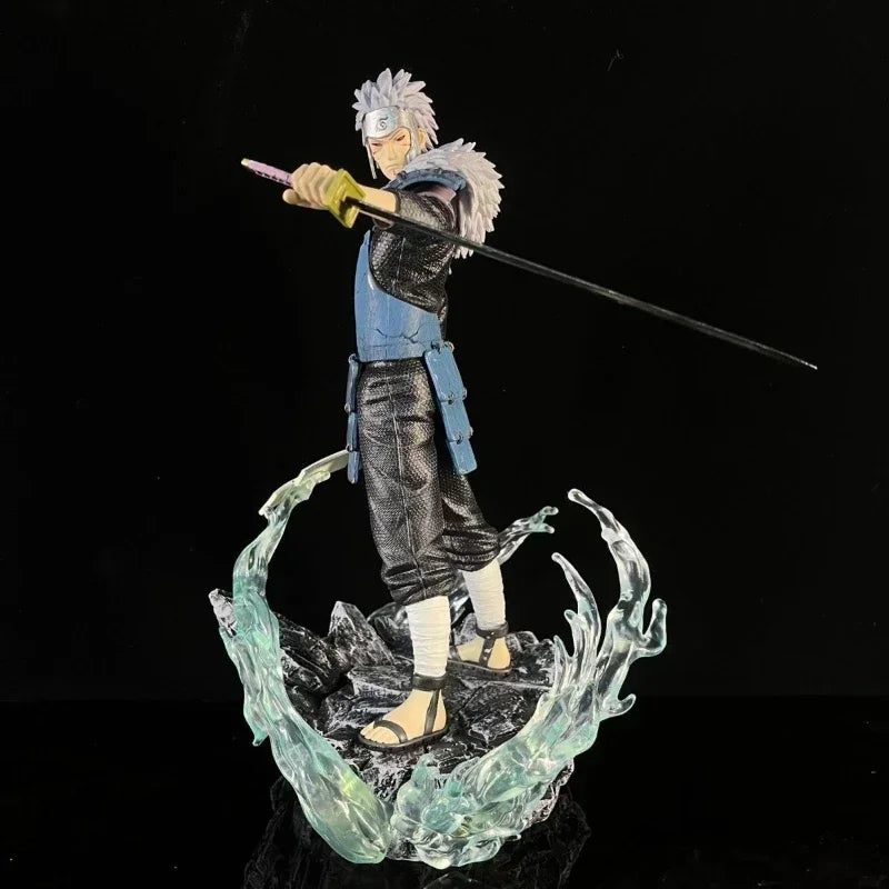 36 cm Anime Senju Tobirama Figur Naruto Actionfiguren PVC Modellsammlung Peripherie Statue Spielzeug Desktop-Dekoration Geschenke