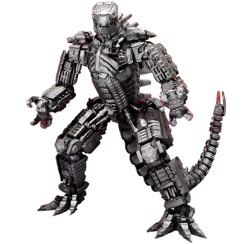 Bandai Original S.H.MonsterArts Mechagodzilla “Godzilla Vs. King Kong” (2021) - Duel Edition-&Mechagodzilla Model Gifts for Boys