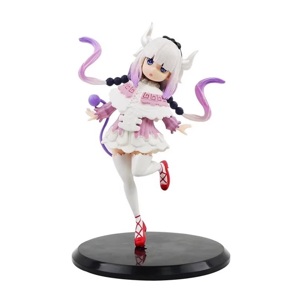 16CM Kanna Kamui Figure Kobayashi San Chi No Maid Dragon Anime Animation Model Toy Gift Collection Decorative Ornaments PVC
