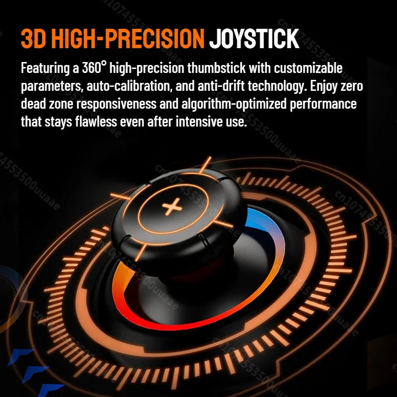 Lenovo S03 Wireless Gamepad for Switch/2/OLED/Lite iPhone Android Cell Phones PC Dual Hall Effect Joystick Video Game Controller