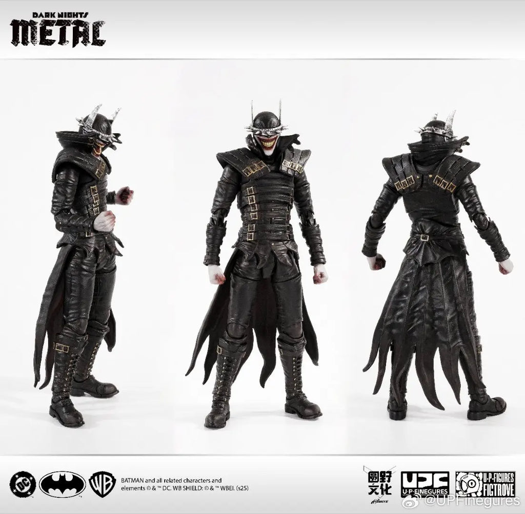 NEW LPZZ Red Death Batman Action Figure The Flash U-P-Finegures The Batman Who Laughs Dark Nights:Metal DC Figures 1/12 Toy Gift