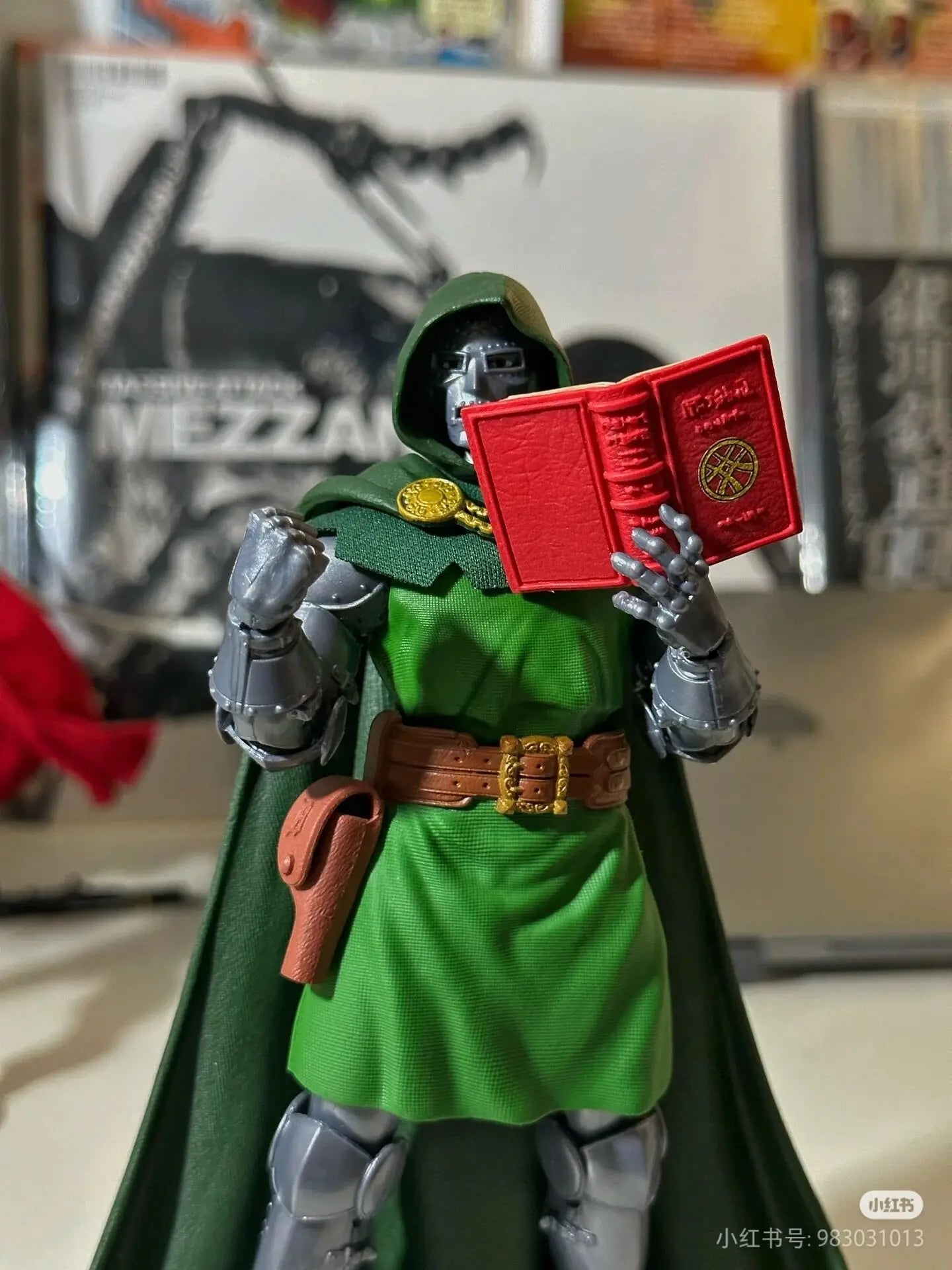 Marvel Vintage Collection Dr. Doom 15CM Ретро екшън комикс фигурка Хубава колекционерска американска шест инчова подвижна кукла Модел играчки