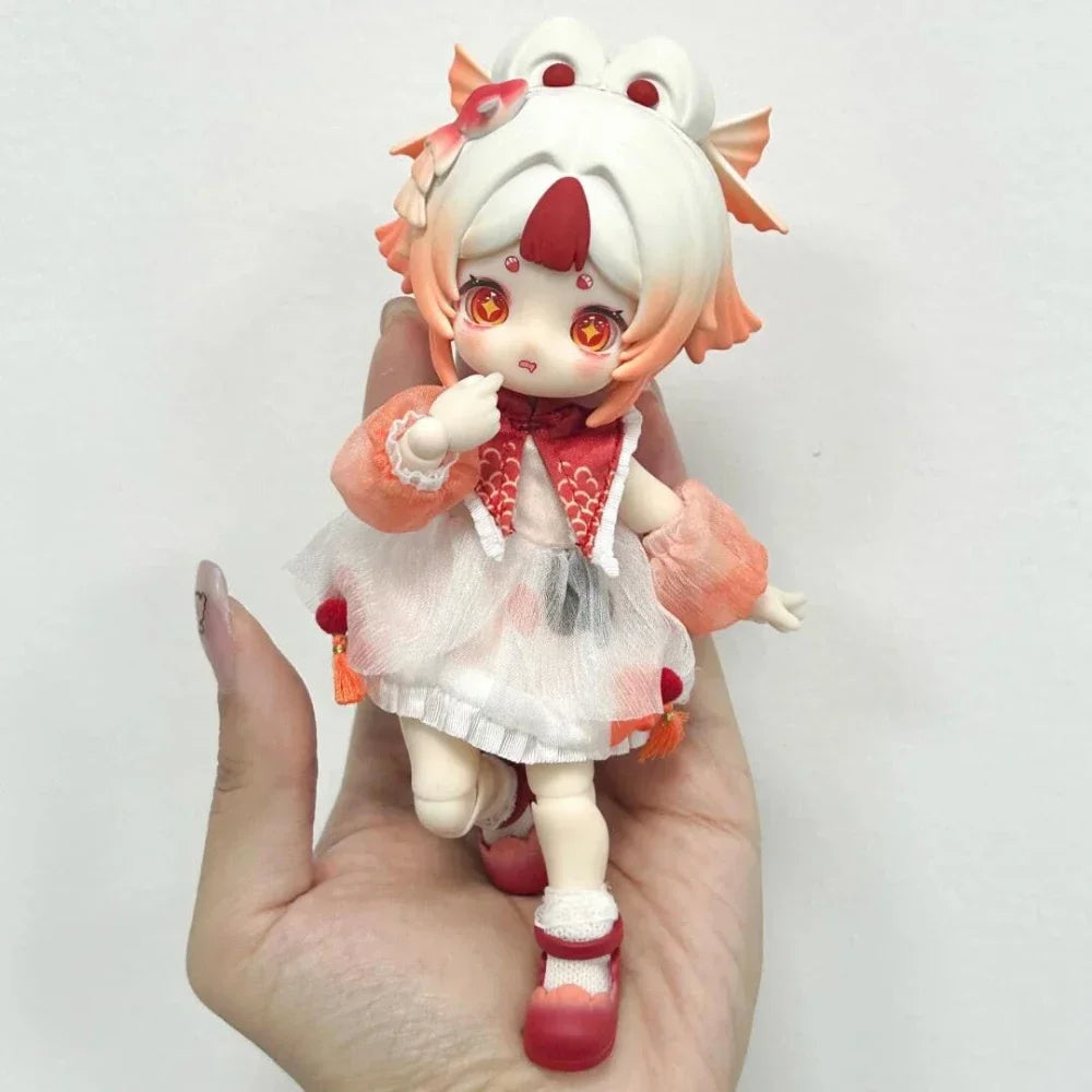 Original NAGI 4 Austausch Die Untrammed Traveler Serie Ob11 1/12 Bjd Blind Box Gelenk Mobilität Nette Anime Action Figur Spielzeug