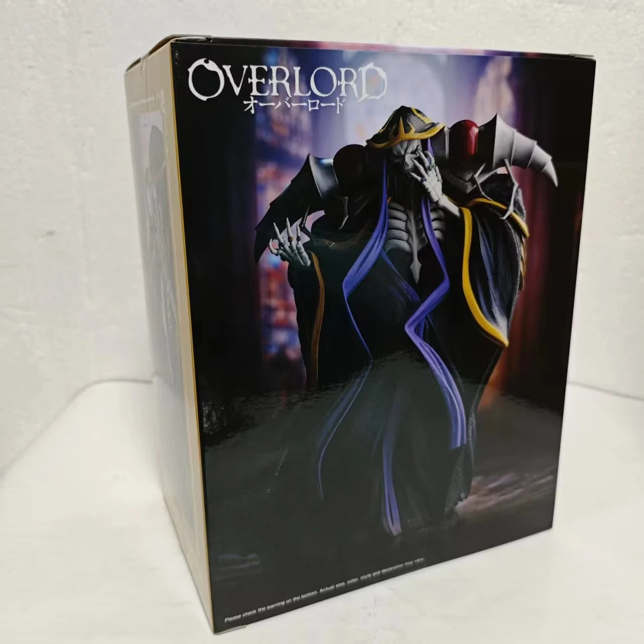 In Stock Original BANDAI NAMCO BANPRESTO OVERLORD Albedo Ainz Ooal Gown PVC Anime Figure Model Genuine Collector Figurine Toy