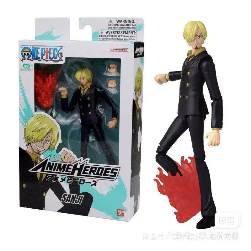 In Stock Original ONE PIECE Roronoa Zoro Monkey D. Luffy Sanji Trafalgar D. Water Law Shanks Anime Image Mobile Series Toy Gifts