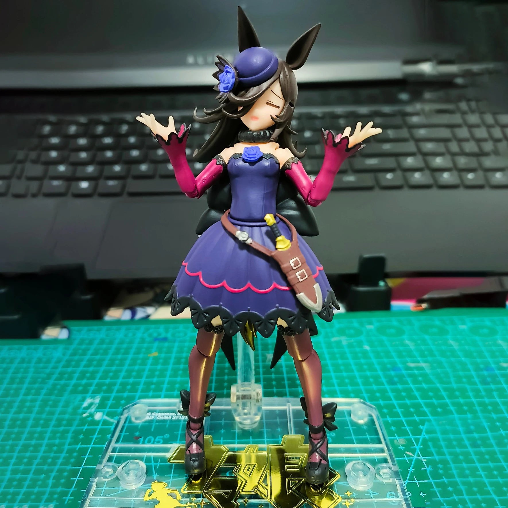Genuine SHF Uma Musume Pretty Derby Series Figurine Pvc Anime Figure Poseable Doll Model Collectible Action Model In Stock Gift