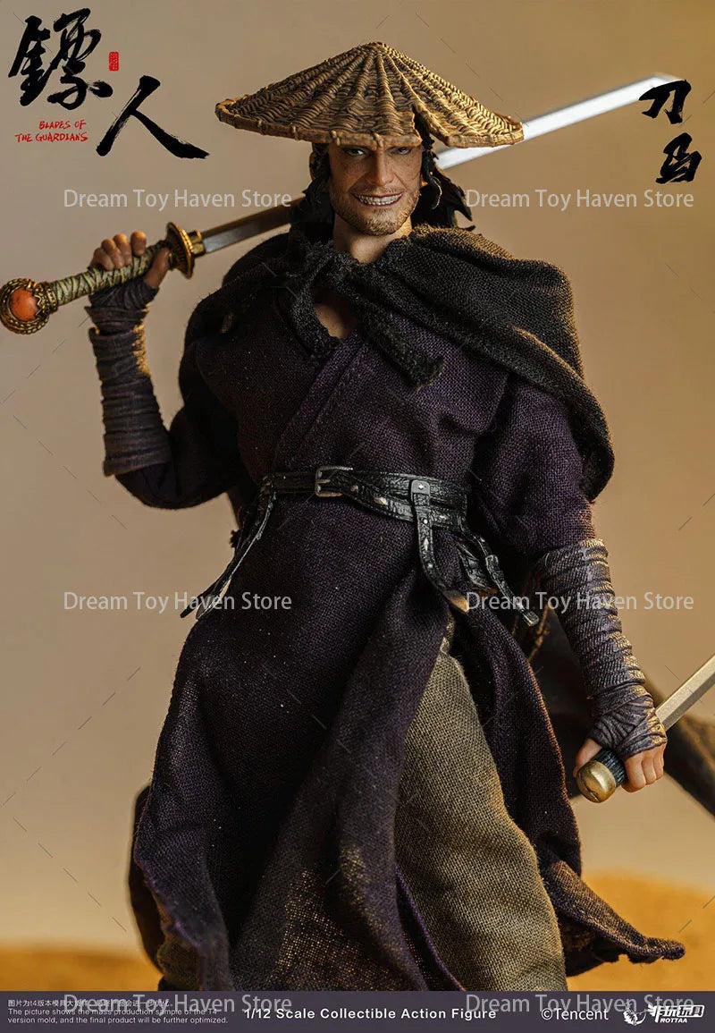 Notaman 1/12 Scale Male Soldier Desert Escort Dao Ma Full Set 6Inch Action Figure Collectible Dolls Model Toys