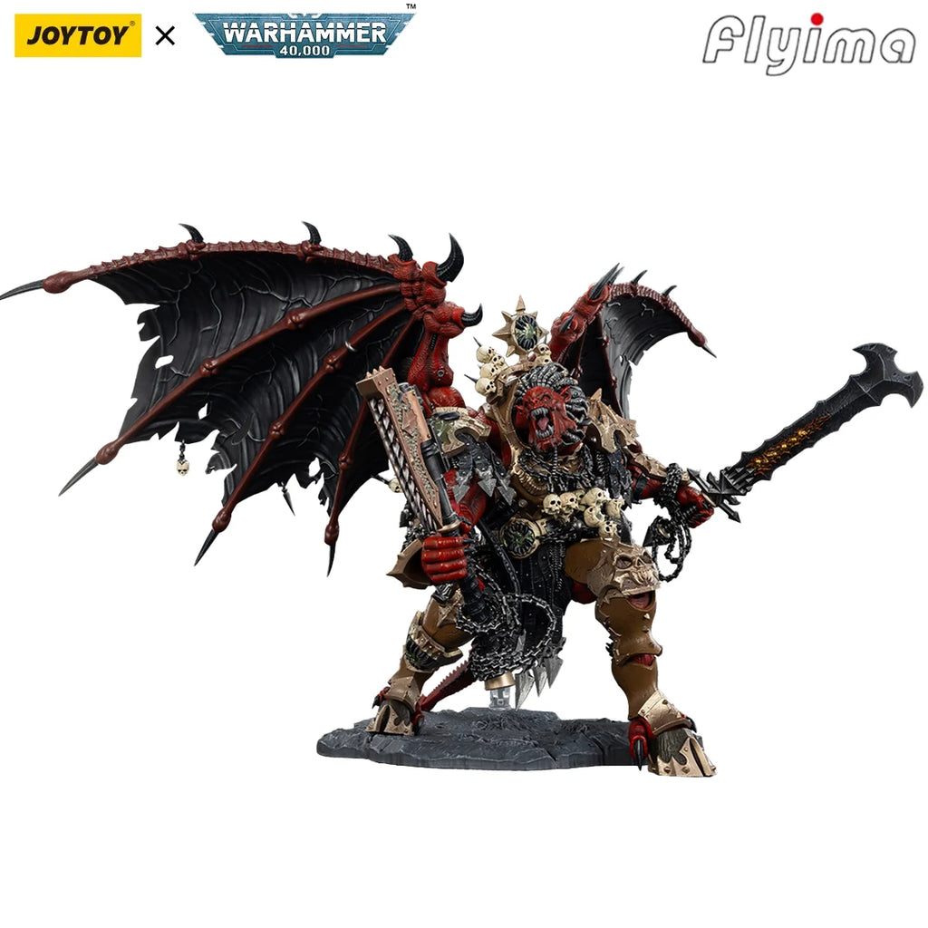[Pre-Order] JOYTOY Warhammer 40,000 1/18 Action Figures World Eaters Angron, Daemon Primarch of Khorne Model Boy Toy