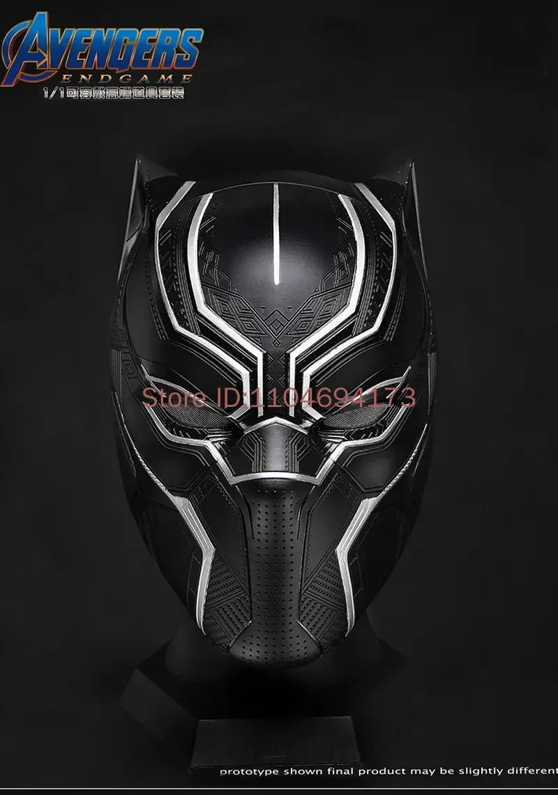 Marvel Black Panther Helmet Cosplay Mask Wearable Killerbody Anime Supermodel Thousand-Year Mechanical Costume Accessory