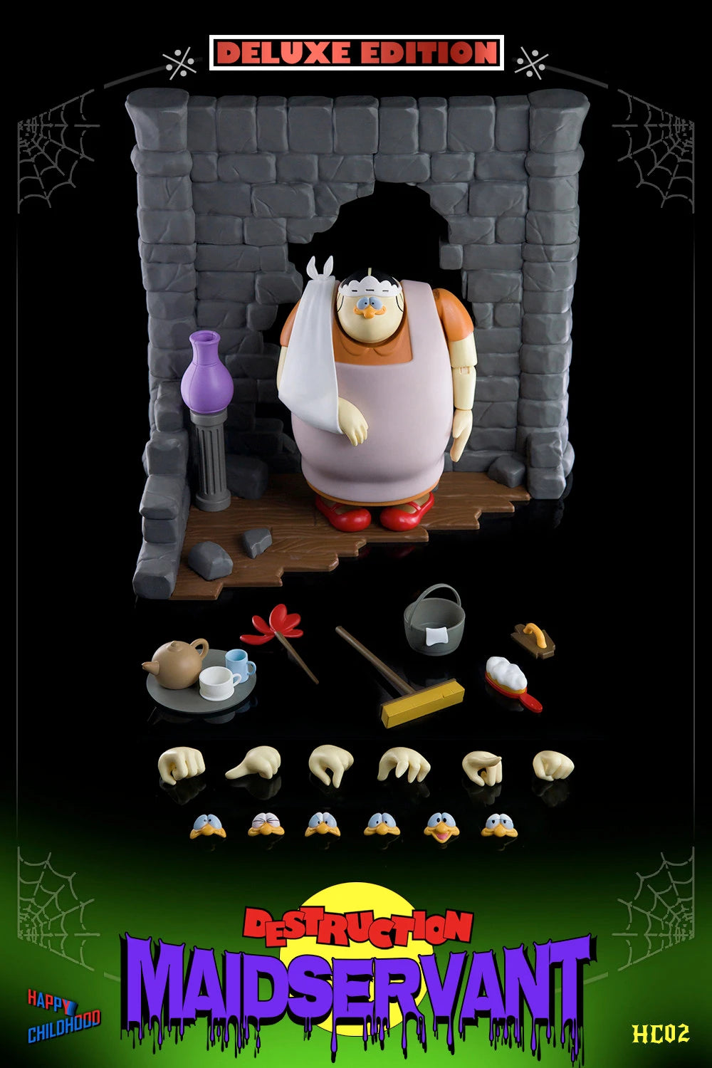 In Stock HAPPY CHILDHOOD The Vegetarian Earl The Adventures of The Strange Duck Action Figure Toy Collection Gift