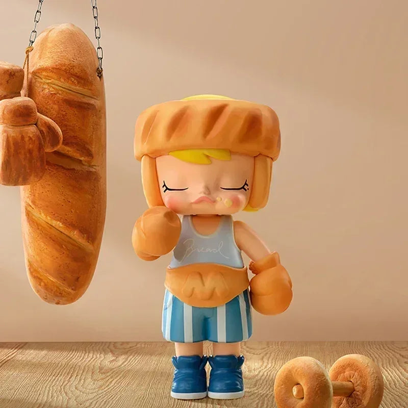 POP MART MOLLY Carb-Lover Series Mystery Box Anime PVC 100% Original Action Figure Collection Model Desktop Ornaments Doll Toys