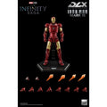 Original Threezero MARVEL DLX Marvel Studios: The Infinity Saga Iron Man Mark 3 Anime Figure Model Toys Collection