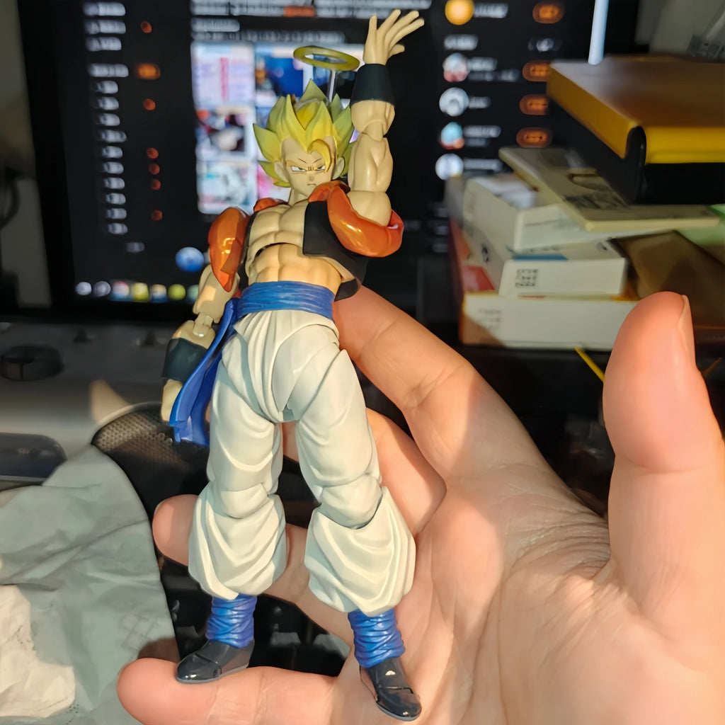Bandai Nycc Exclusive Dragon Ball S.H.Figuarts Gogeta Super Saiyan (Yellow Hair) - In Stock