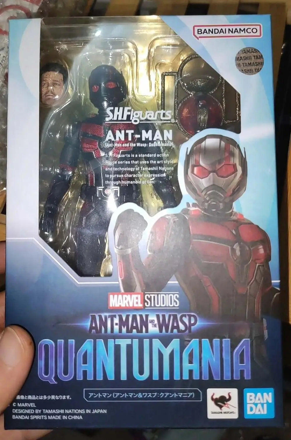 In-stock Bandai SHF Ant-Man 4 Quantumania 1/12 Action Figure Model Collectible Gift