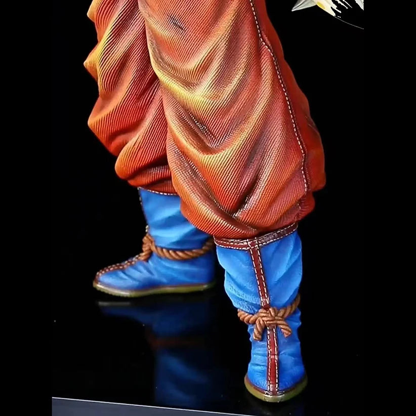 54cm/21.26inch Dragon Ball Z Son Goku Ssj3 Figure Super Saiyan Goku Action Figures JT Statue Collection Model Toys Gifts