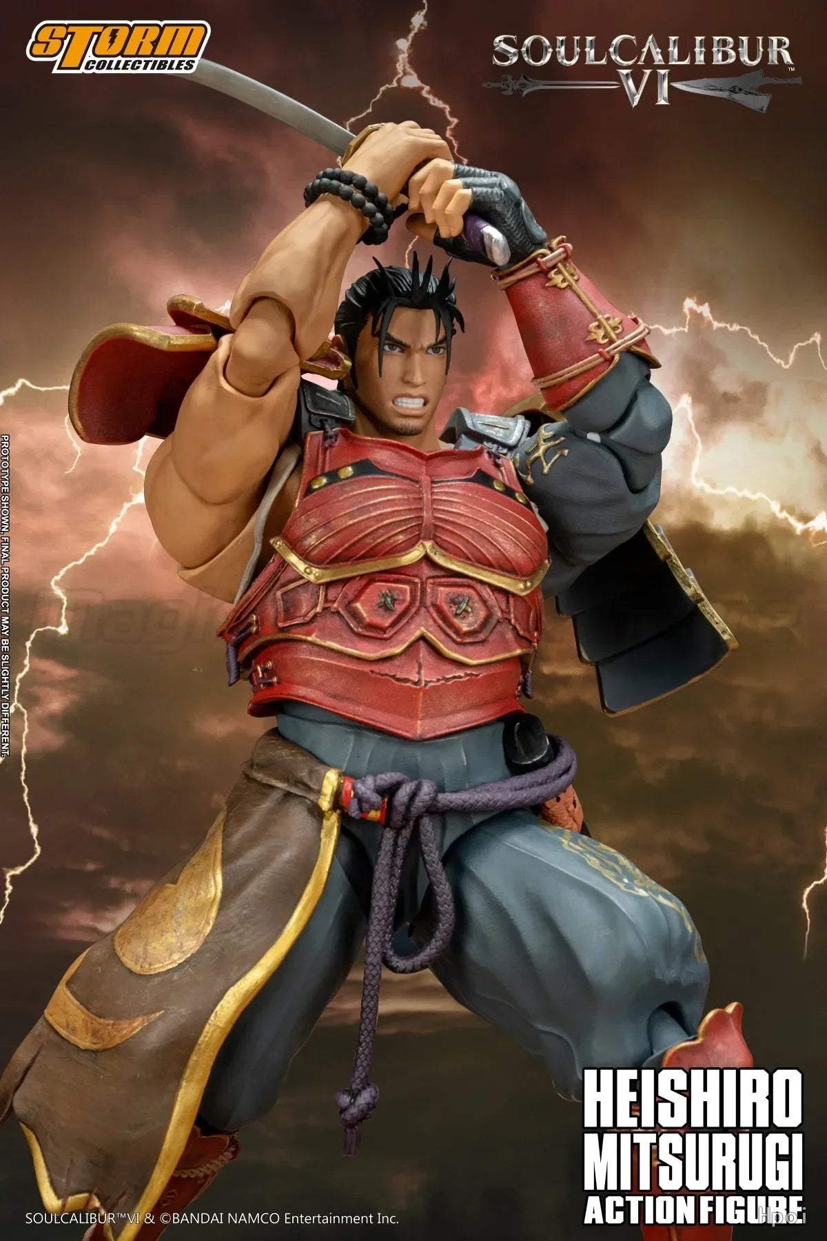 【MT】In Stock Original Storm Collectibles SOULCALIBUR VI HEISHIRO MITSURUGI Action Figure Model Toy Gift