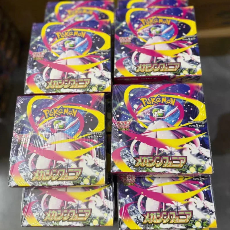 In Stock Original PKM PTCG Mega MEGA Dream ex Phantasmal Flames Mega Lucario Booster Japanese version Collection Surprise Cards