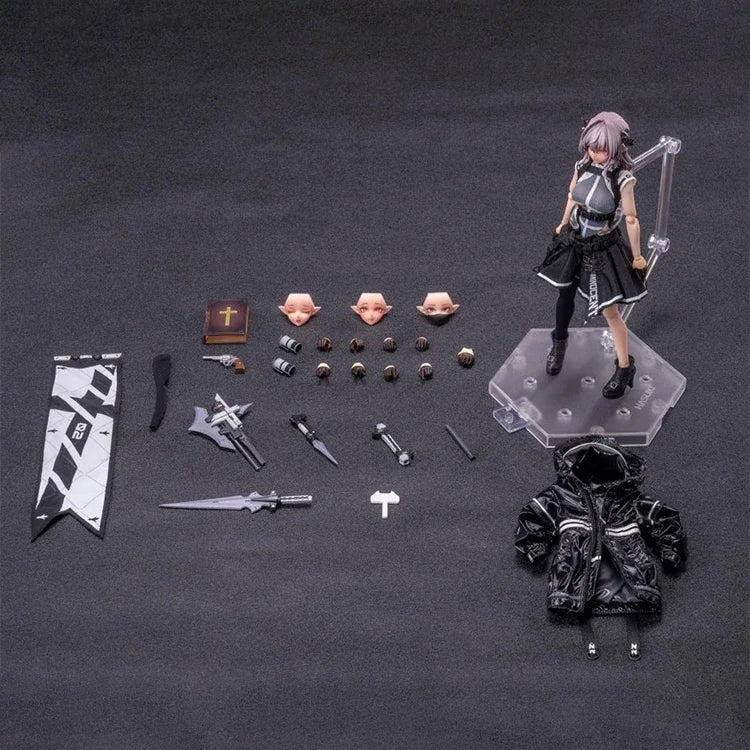 In Stock Hasuki PA.009-SP Succubus Nun FRIEDE Model Toys Collectible 1/12 SCALE FIGURE POCKET ART Beautiful Girl Model Toys