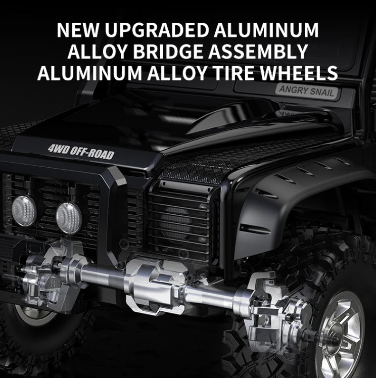 2025 MJX Hyper Go H8H Upgraded H8H+ 1/8 Scale ALLROCK Defender 4WD Brushless Climbing RC Cars Off Road Rock Crawler 4x4 Drive