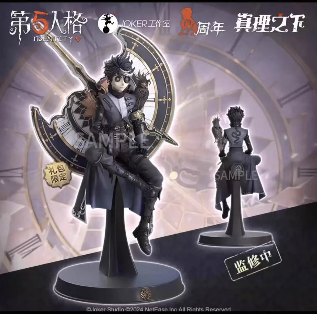 NetEase Games Identity V Seer Noir Eli Clark Figure Official Authentic With Packaging And Shikishi For Anime Game Collectors