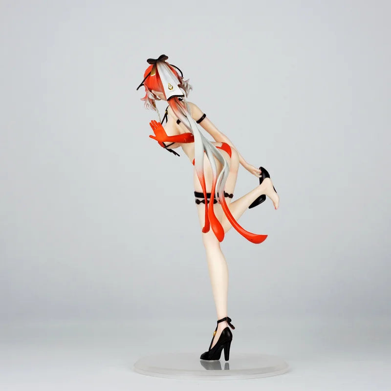 New 27cm Wuthering Waves Changli Tall Swimsuit Sexy Anime Figure Pvc Collectible Statue Boxed Desk Decor Adult Gift For Fans