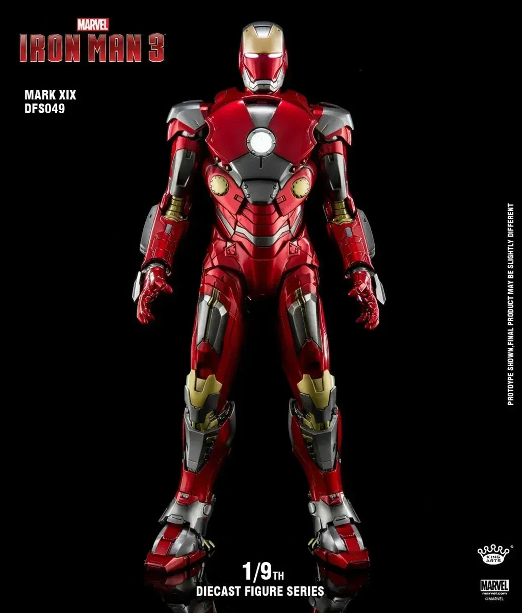 1:9 Mk8 Mk9 Mk11 Mk12 Mk13 Mk14 Marvel Iron Man Kingarts Ka Complete Alloy Toy Figure Assembled Collectible Model Gift Boy Deco