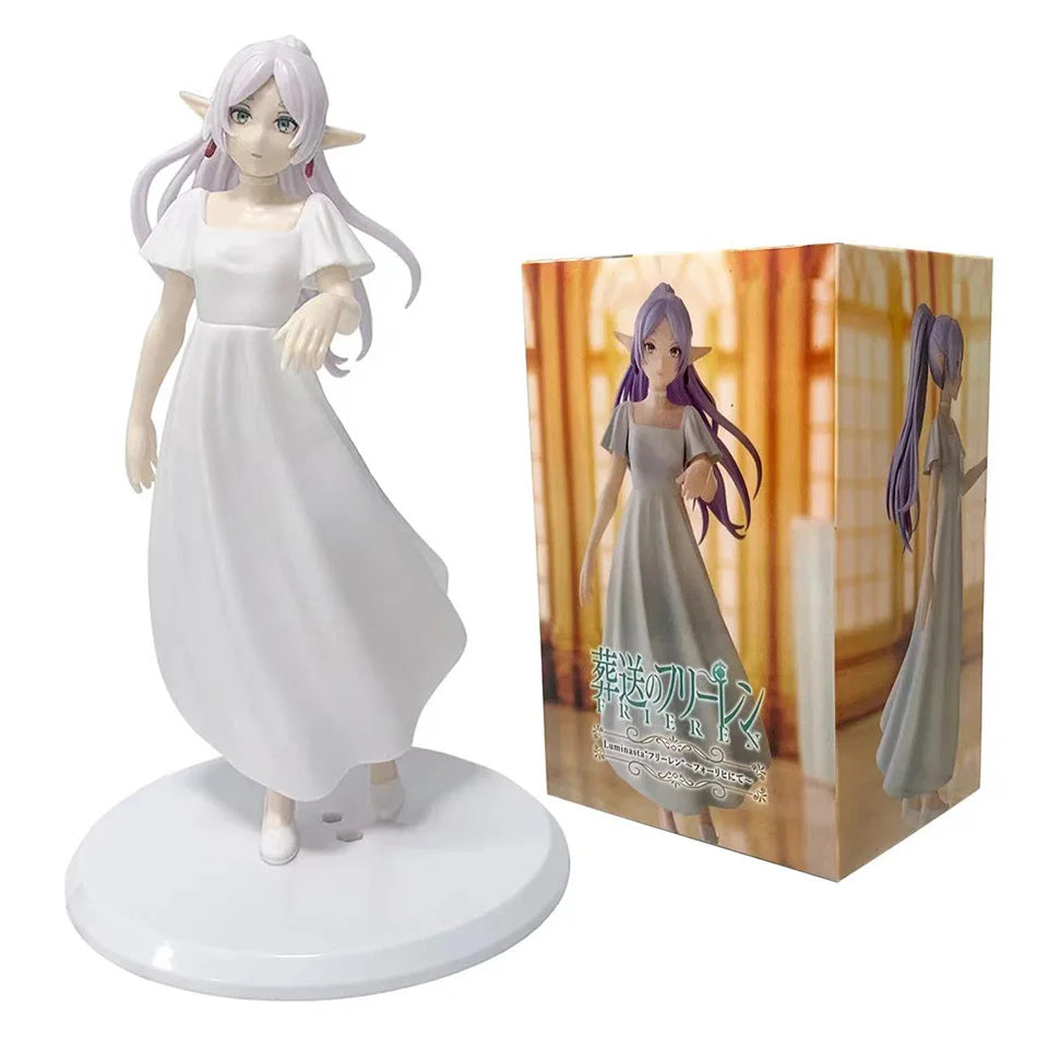18-20cm Frieren: Beyond Journey's End Anime Figure Frieren Himmel Proposal Dance Action Figure PVC Model Collector Birthday Gift