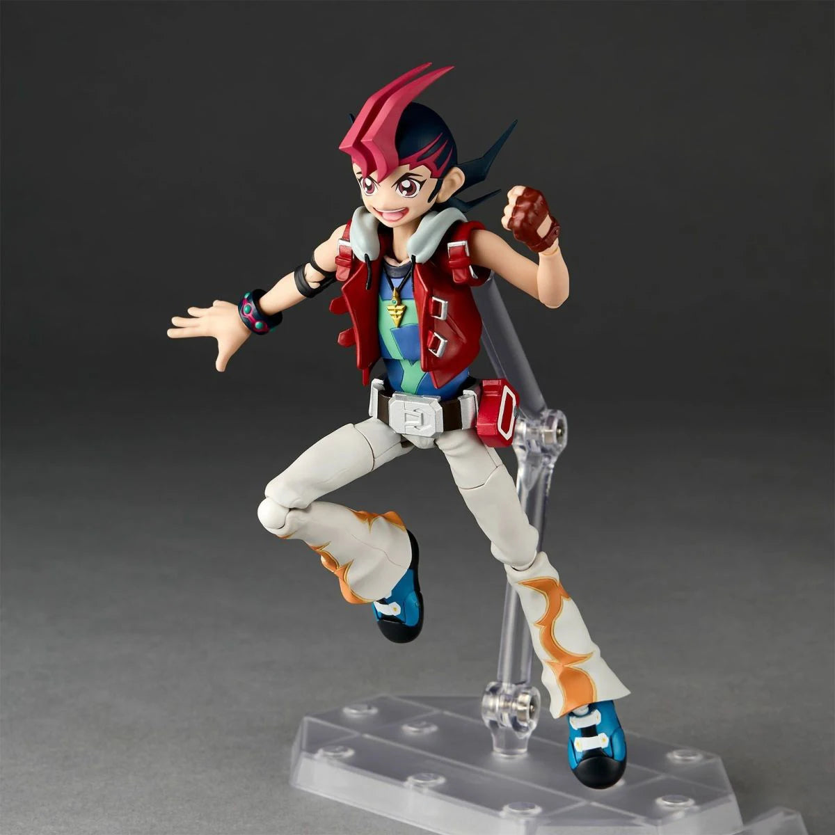100% Original in Stock Kaiyodo Revoltech Yu-Gi-Oh! Zexal Tsukumo Yuuma Anime Figure Action Figure Collection Series Model Toys