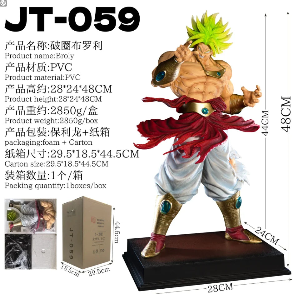 JT Statue Anime Dragon Ball Series Super Saiyan Goku Klin Trunks Figures Pvc Statue Collection Model Room Decoration Gift Toy