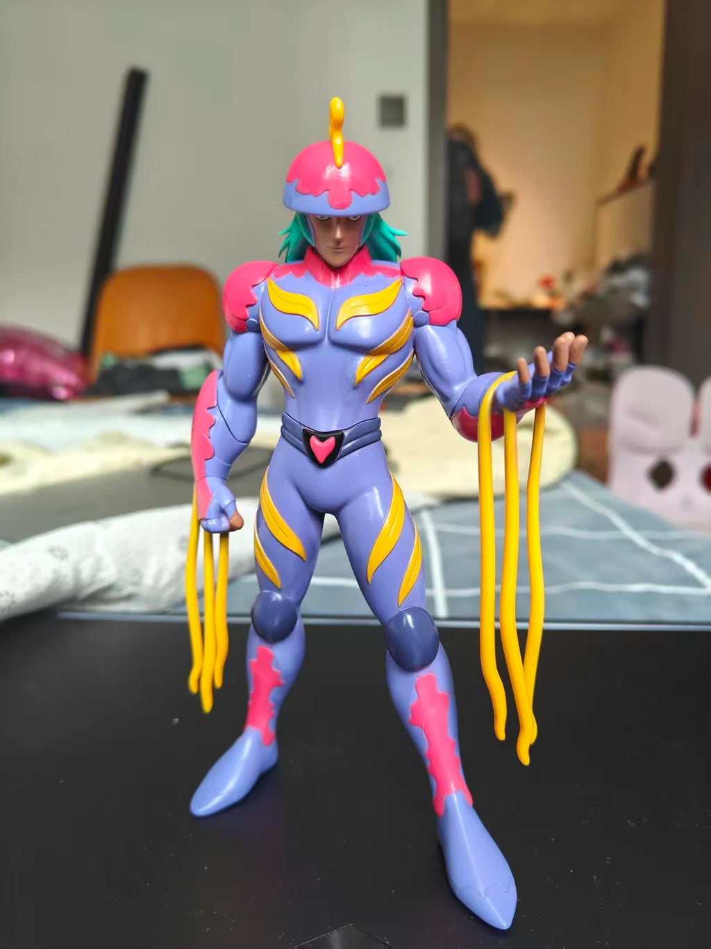 Saint Seiya Ghost Saints Team Geist/Sea Serpent/Dolphin/Jellyfish Resin Statue GK Figure Collectible Model