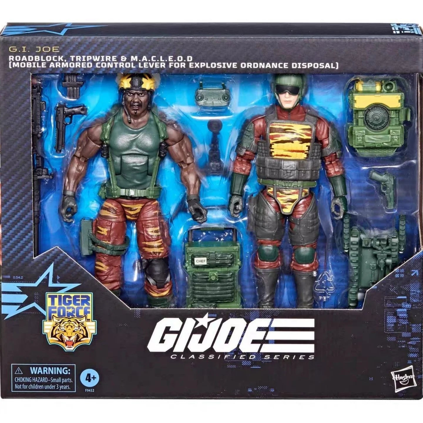 Originale Originalversion GI Joe Gi Joe Classified Series 6 "126 Tiger Force Roadblock Tripwire Macleod Actionfigur Modellspielzeug