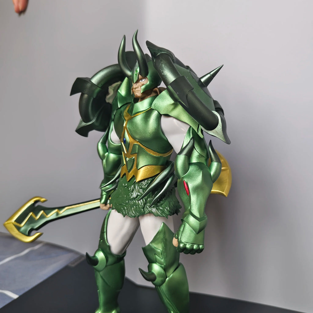 Soul of Gold Saint Seiya Nordic EX God Warrior Heracles Tanngrisnir Resin Statue Model Toy