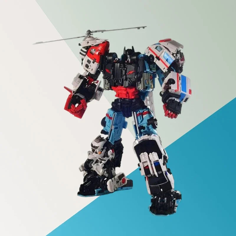 Defensor Robot Transformation 5 in 1 Defensor Yes Model YM-17 YM17 Vulcan Hot Spot KO ...